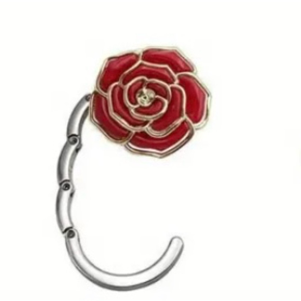 Elegant Rose Purse Hanger-Easy Carry